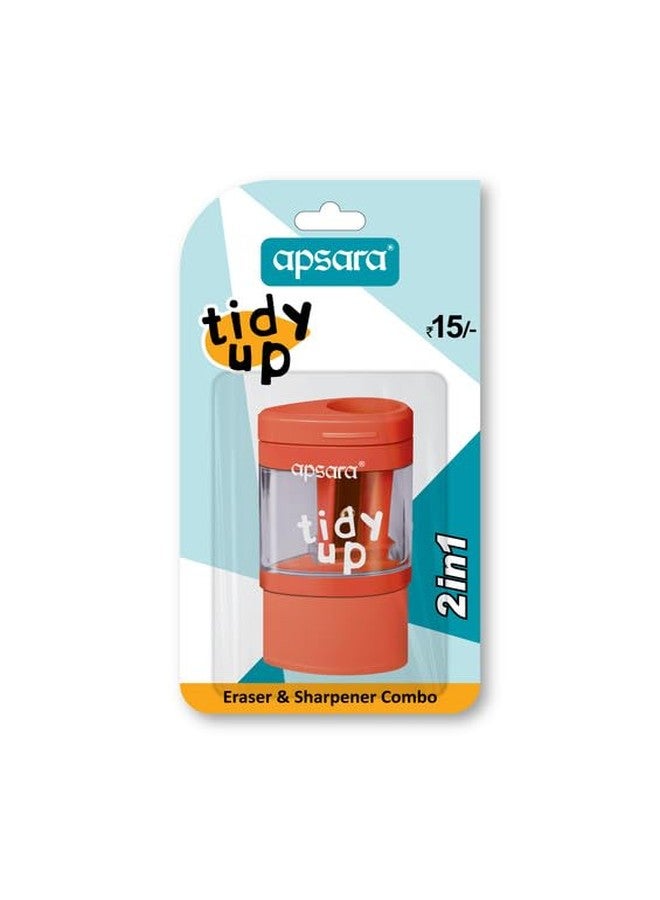 Apsara Tidy Up Sharpner with Eraser | Perfect Combination of Stationary | Pack of 20 - Image 3